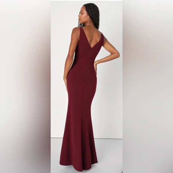 Plum Purple Sleeveless Maxi Formal Dress - Lulus Size XS - Picture 2 of 10